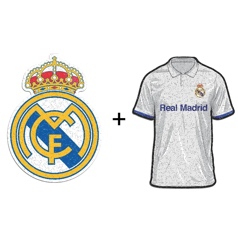 2 PACK Real Madrid CF® Logo + Camiseta