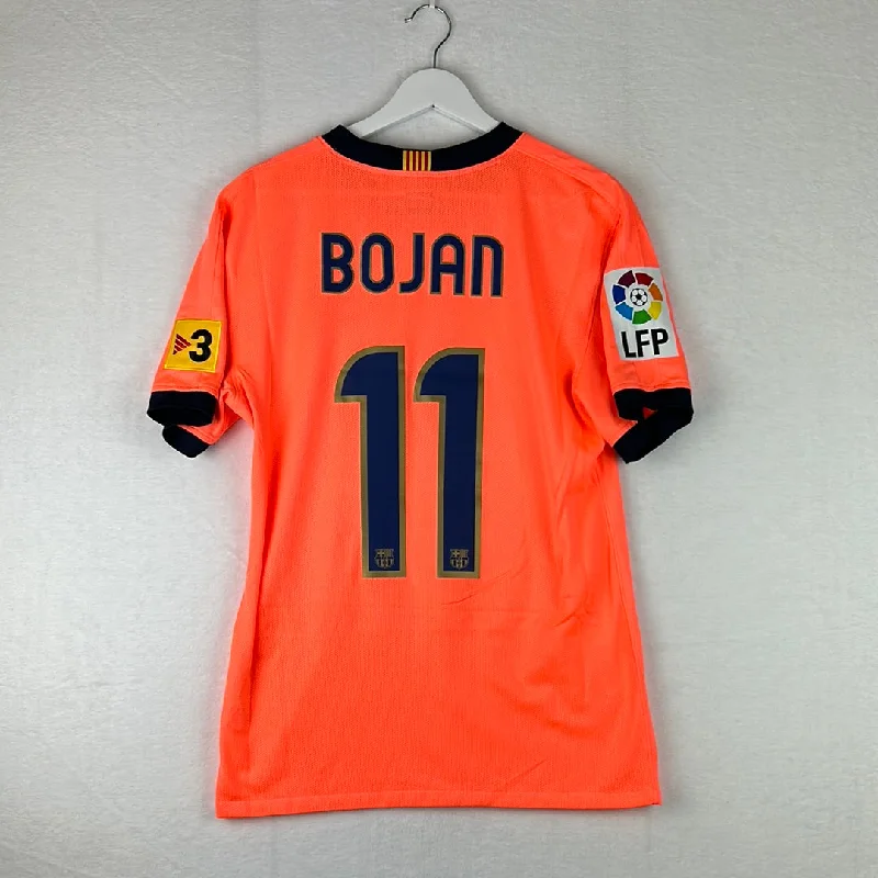 Barcelona 2009/2010 Player Issue Away Shirt - Bojan 11 - La Liga