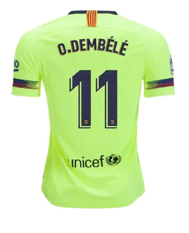 Barcelona Dembele Away Jersey 2018/19