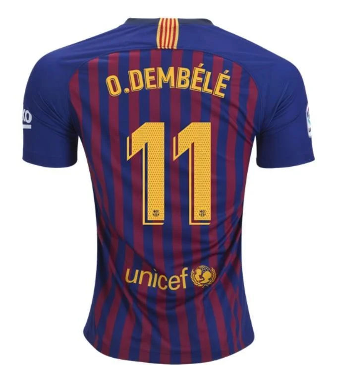 Barcelona Dembele Home Jersey 2018/19