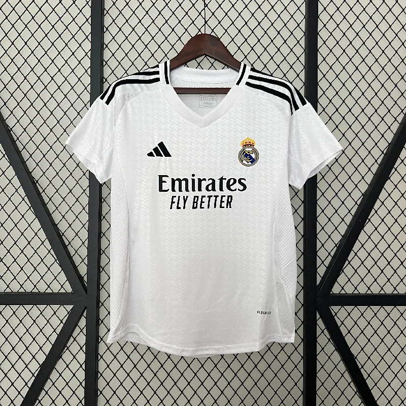 CAMISA LANÇAMENTO FEMININA DO REAL MADRID 24/25 BRANCO