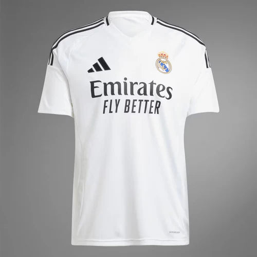 Camisa Real Madrid Home 2024/25 + PERSONALIZAÇÃO GRÁTIS