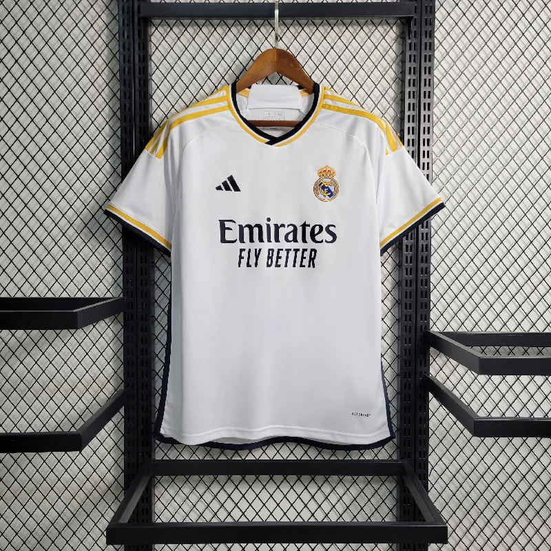 Camisa Real Madrid Home 23/24 - Adidas Torcedor Masculina - Lançamento