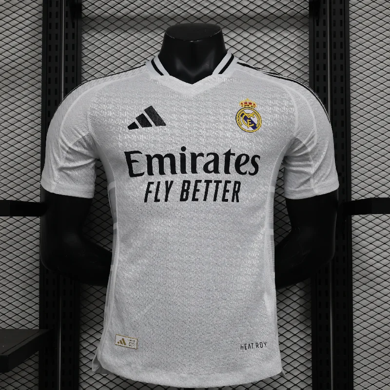 CAMISA VERSÃO PLAYER DO REAL MADRID 24/25 TRADICIONAL