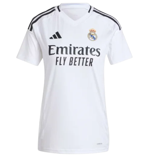 Camisola Feminina Real Madrid I 24/25 - Branco