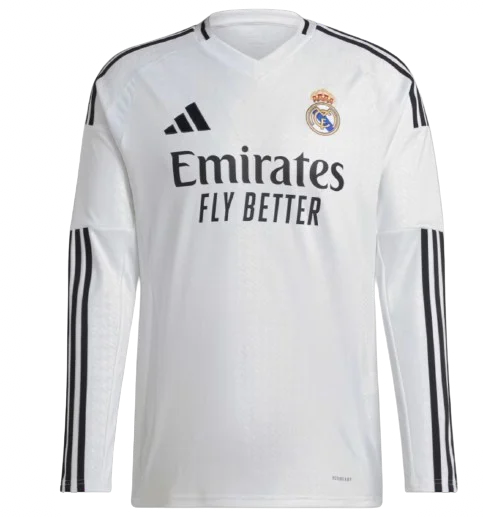 Camisola Manga Longa Real Madrid 24/25 - Branco