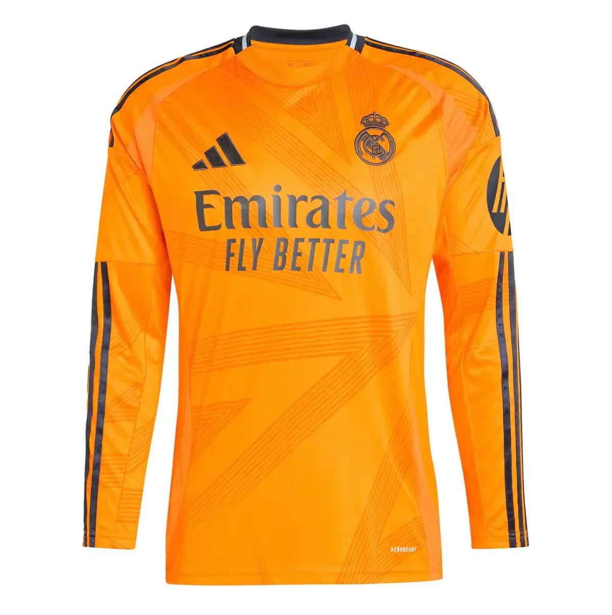 Camisola Manga Longa Real Madrid II 24/25 - Laranja