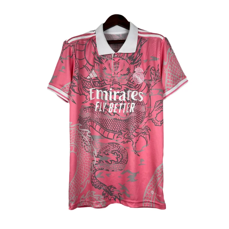 Camisola Real Madrid 23/24 - Edição Especial Black Dragon ROSA