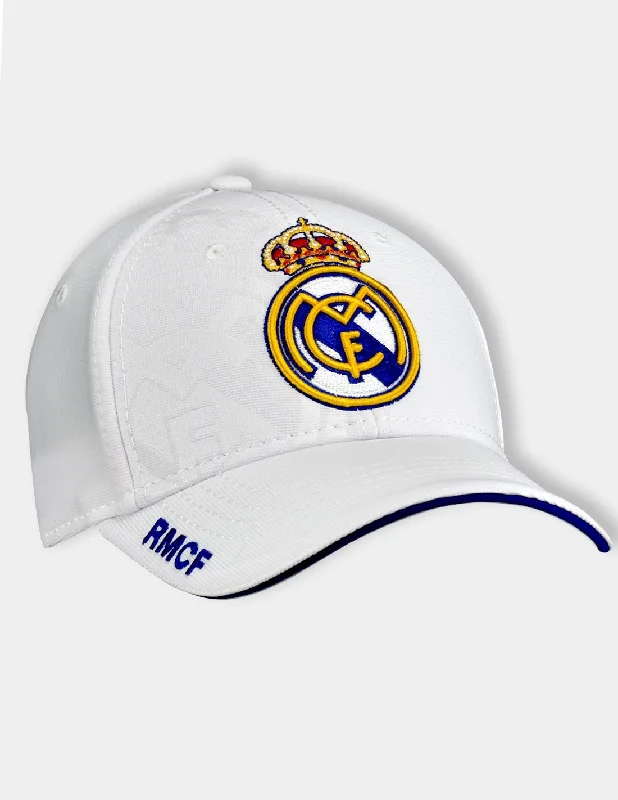 Casquette Real Madrid Logo - Adulte Blanc