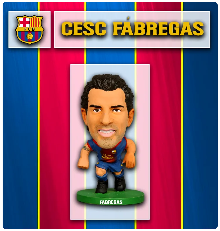 Soccerstarz - Barcelona - Cesc Fàbregas - Home Kit (2013 Version)