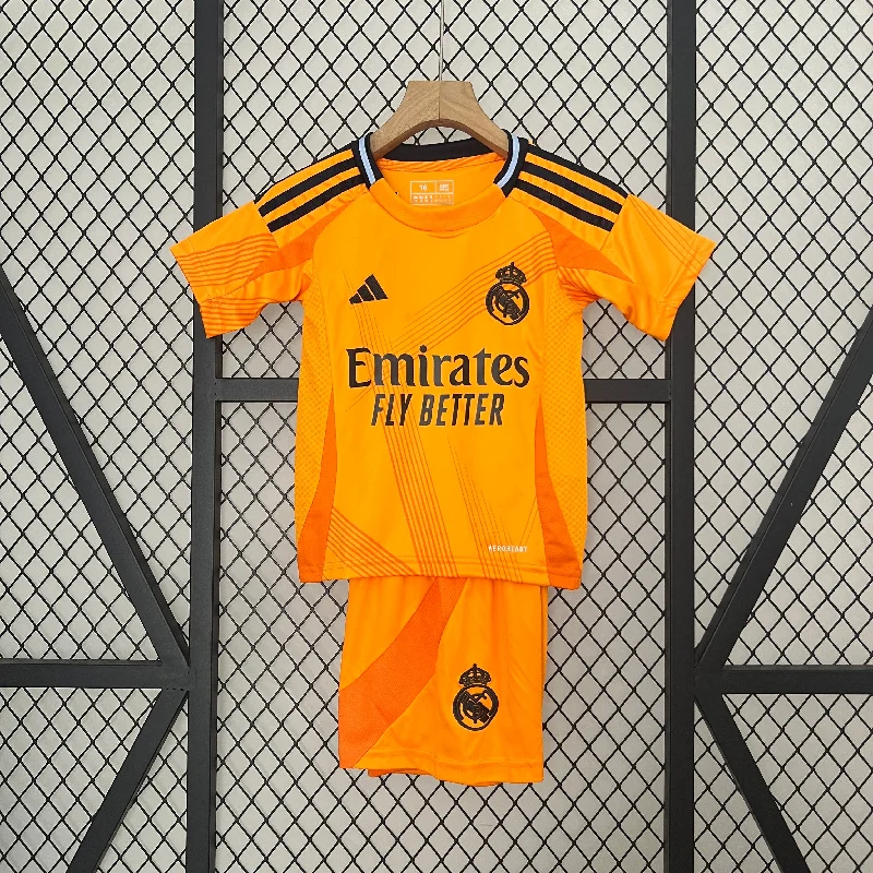 Conjunto Infantil Real Madrid 24/25 - Fora