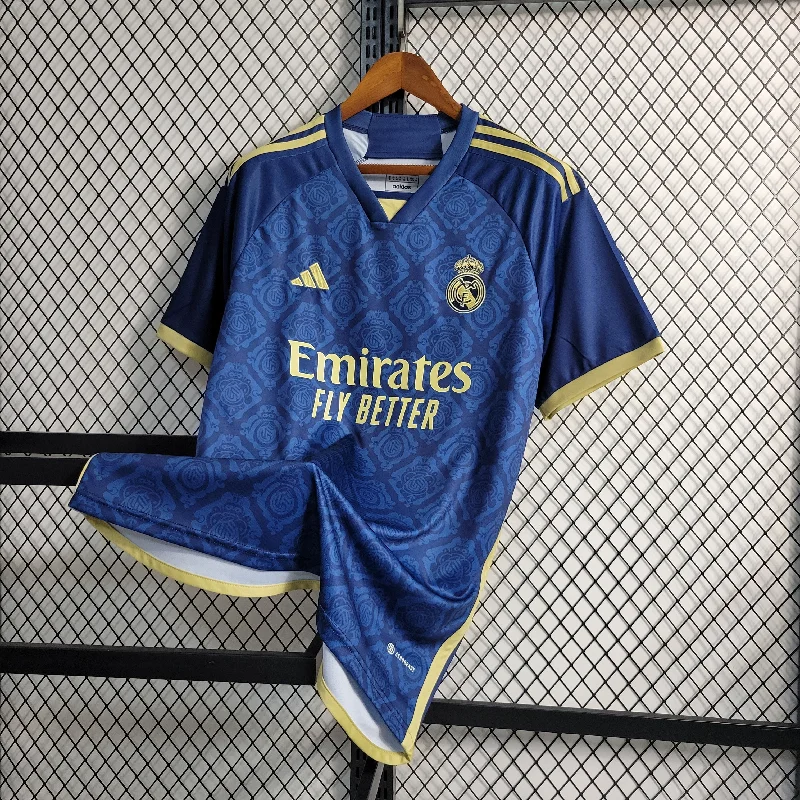 CAMISA DO REAL MADRID 23/24 AZUL ROYAL