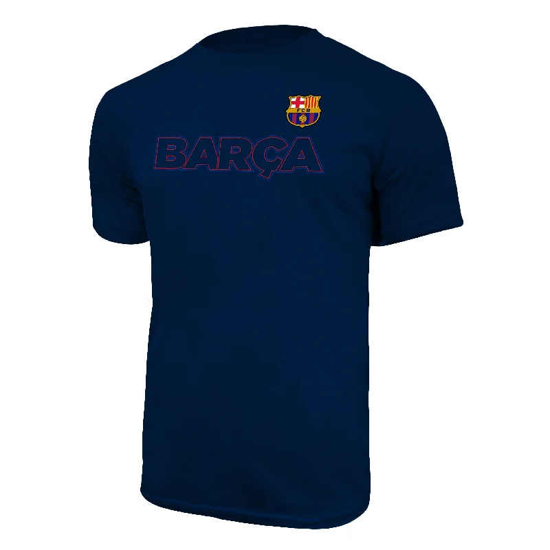 FC Barcelona Adult Outline T-Shirt