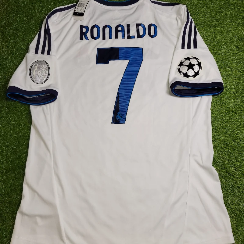 Cristiano Ronaldo Real Madrid 2012 2013 UEFA Soccer Jersey Shirt BNWT L SKU# W41768