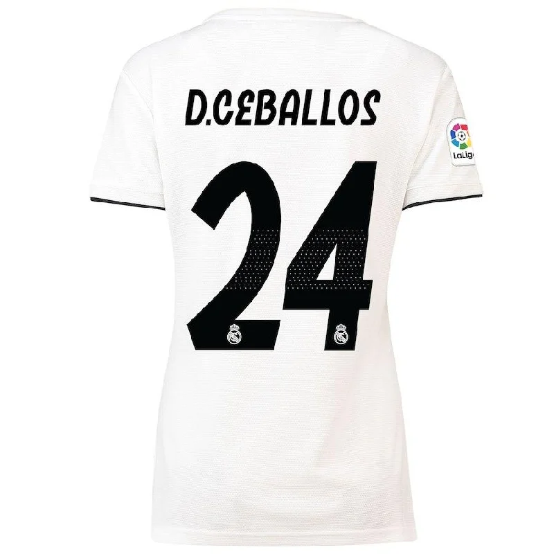 Daniel Ceballos Real Madrid Women's 2018/19 Home Jersey