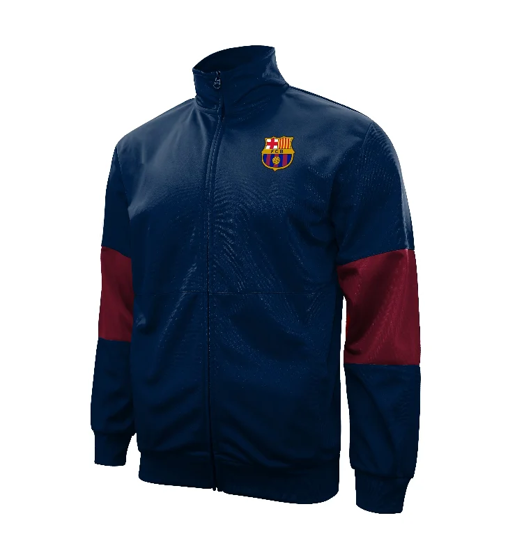 FC Barcelona Adult Touchline Full-Zip Track Jacket