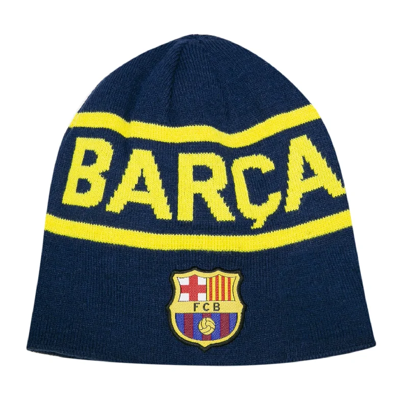 FC Barcelona Adult Barca Reversible Unisex Beanie