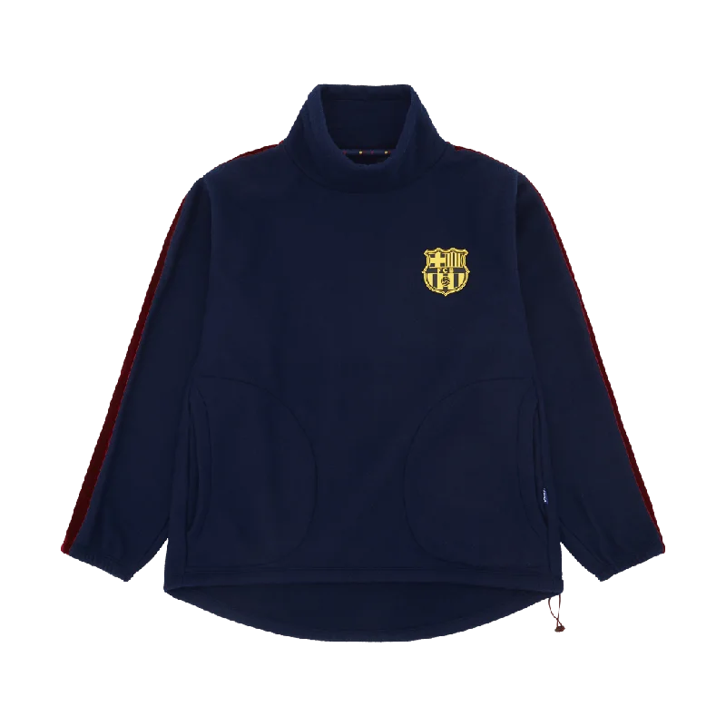 FC Barcelona High Neck Fleece Sweater