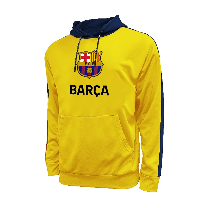 FC Barcelona Adult Side Step Pullover Hoodie