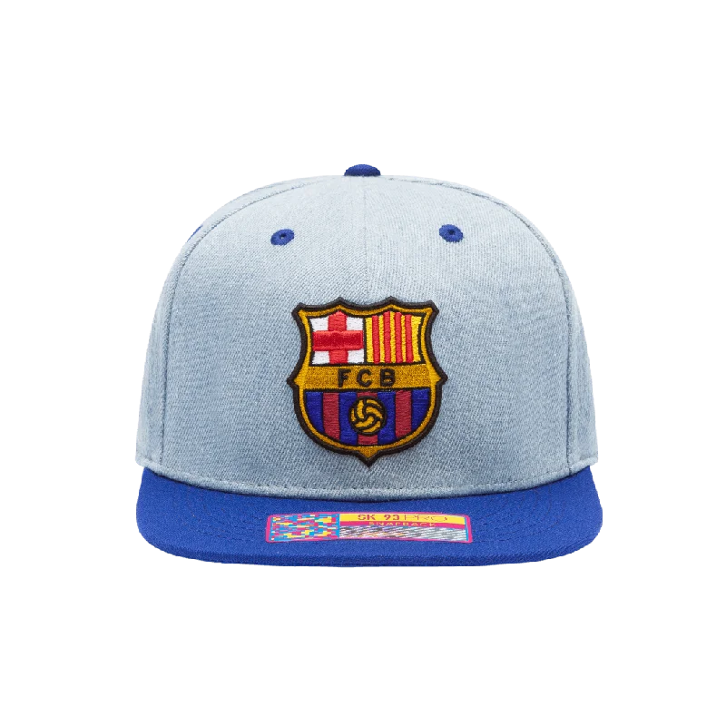 FC Barcelona Nirvana Snapback Hat