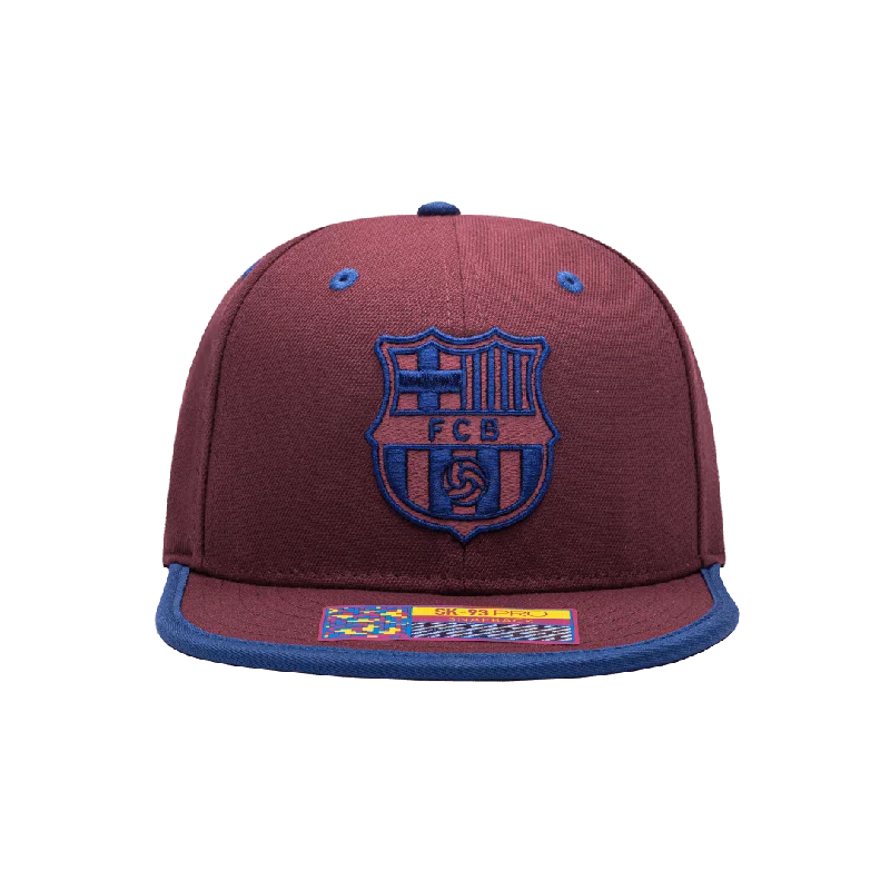 FC Barcelona Tape Snapback Hat