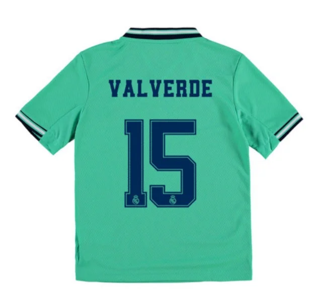 Fede Valverde Real Madrid Youth 19/20 Third Jersey