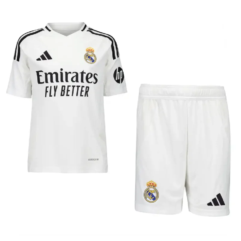 Kit Infantil Real Madrid I 24/25 - Branco