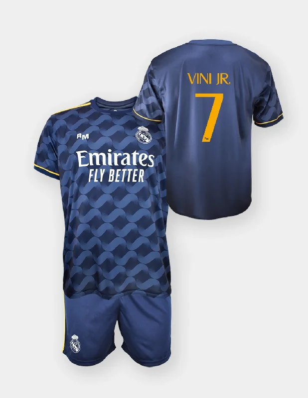 Kit Real Madrid Junior Extérieur Vini Jr. 2023/24 Replica ( Vinícius Júnior )