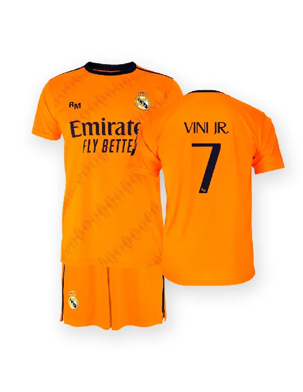 Kit Real Madrid Junior Extérieur Vini Jr. 2024/25 Replica ( Vinícius Júnior )