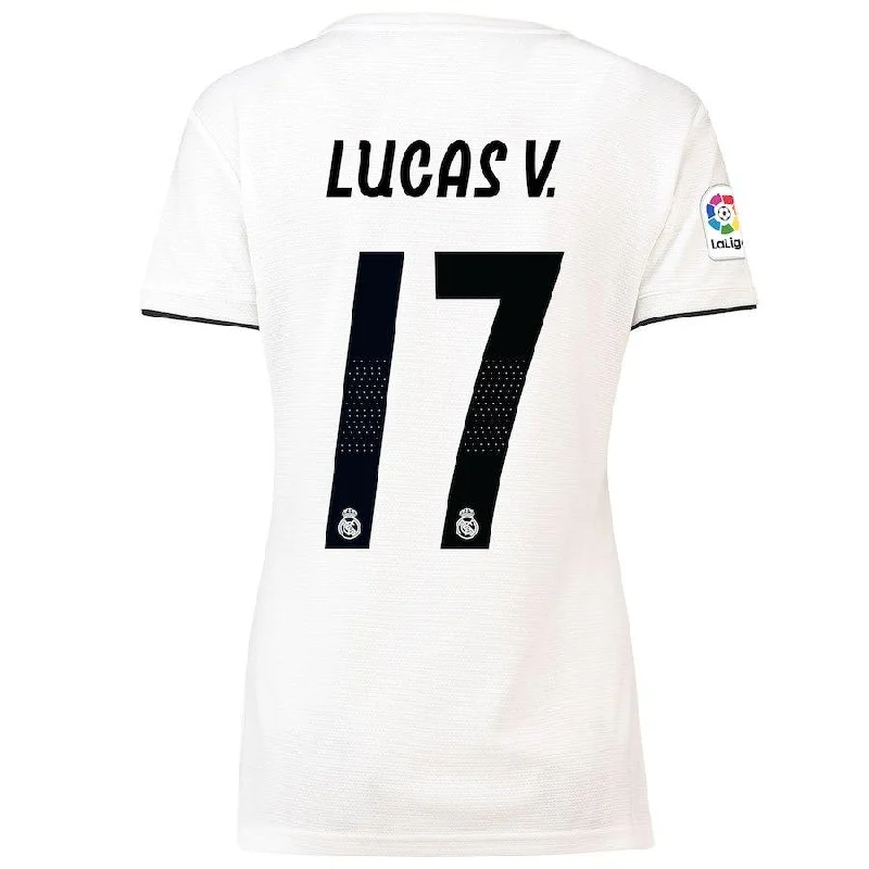 Lucas Vazquez Real Madrid Women's 2018/19 Home Jersey