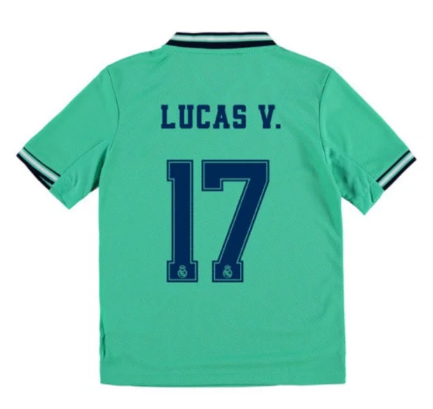 Lucas Vazquez Real Madrid Youth 19/20 Third Jersey