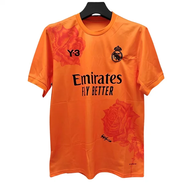 Maillot Concept Real Madrid X Y3 Orange