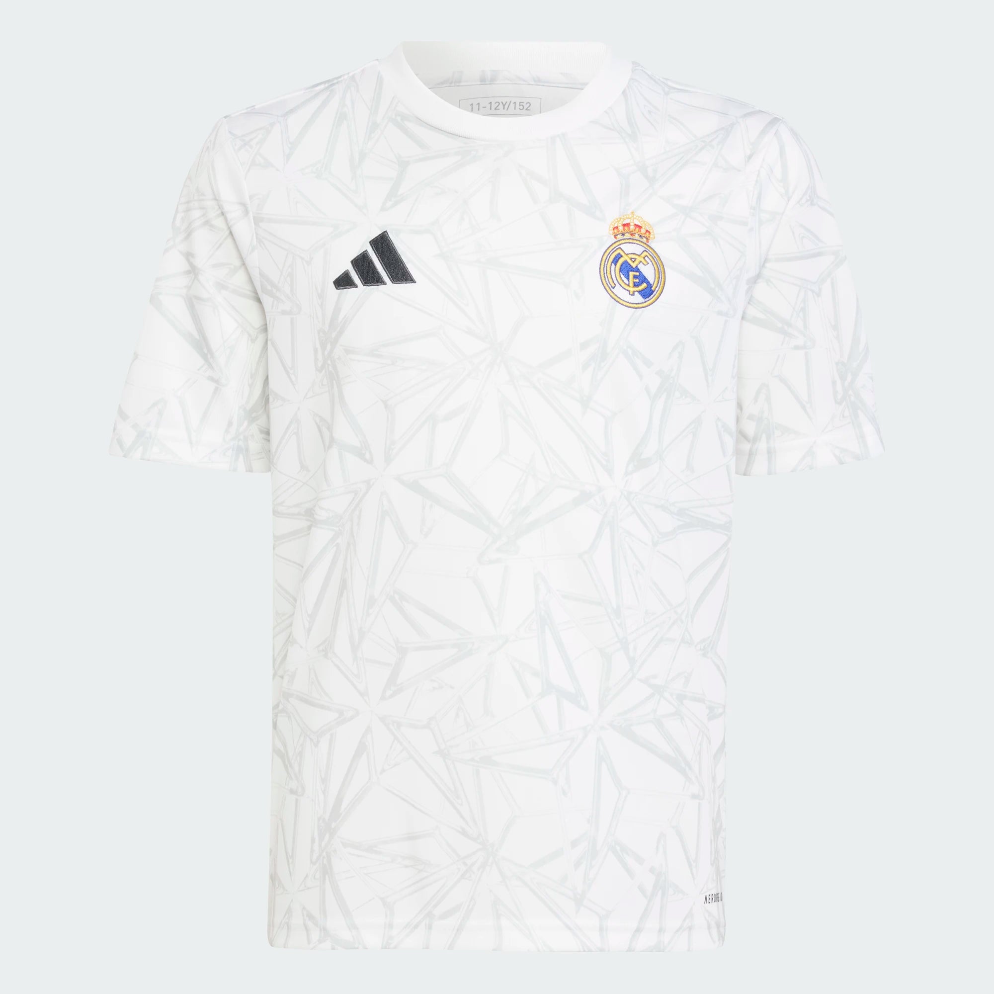 Maillot Real Madrid Pre-match Junior 2024/25 Blanc