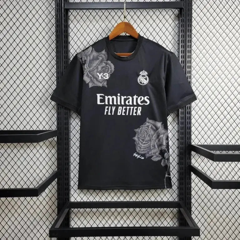 Maillot Réal Madrid Y3 Noir 24/25