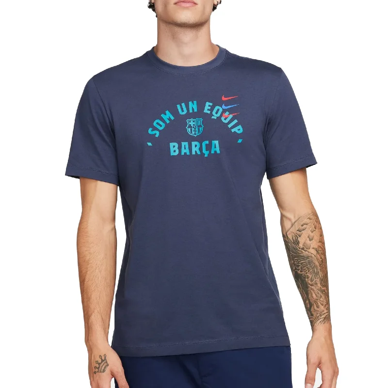 Nike Barcelona Som Un Equip T-Shirt 23/24 (Thunder Blue)