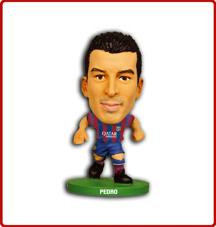 Soccerstarz - Barcelona - Pedro Rodriguez - Home Kit