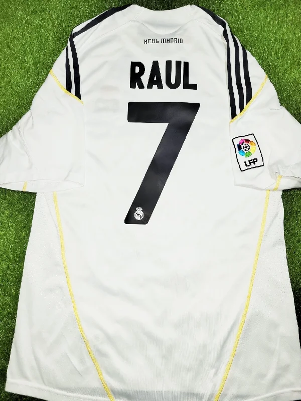 Raul Real Madrid 2009 2010 Soccer Jersey Shirt M SKU# E84352