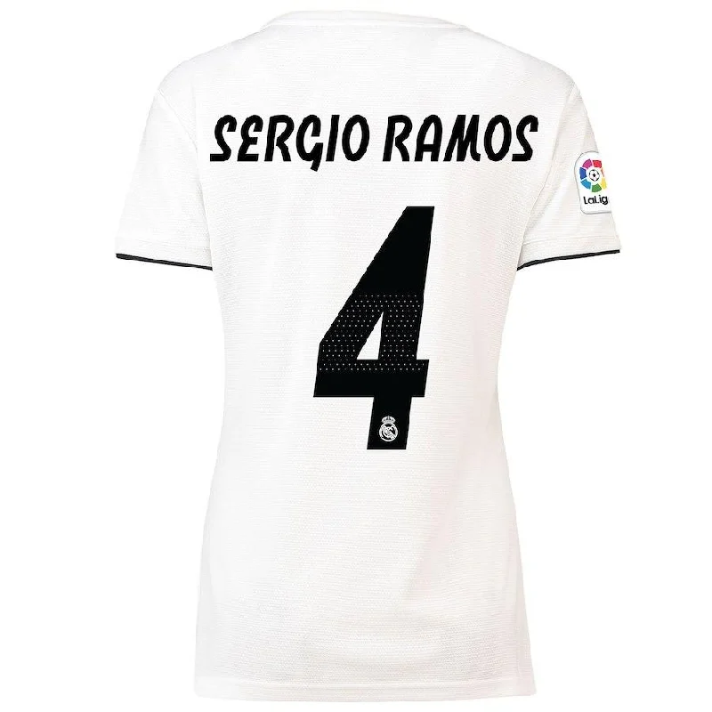 Sergio Ramos Real Madrid Women's 2018/19 Home Jersey