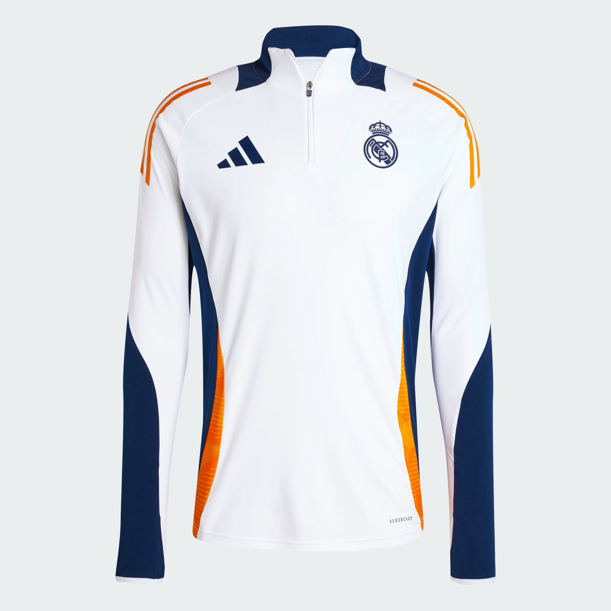 Top Real Madrid Training Tiro 24 Homme 2024/25 Blanc