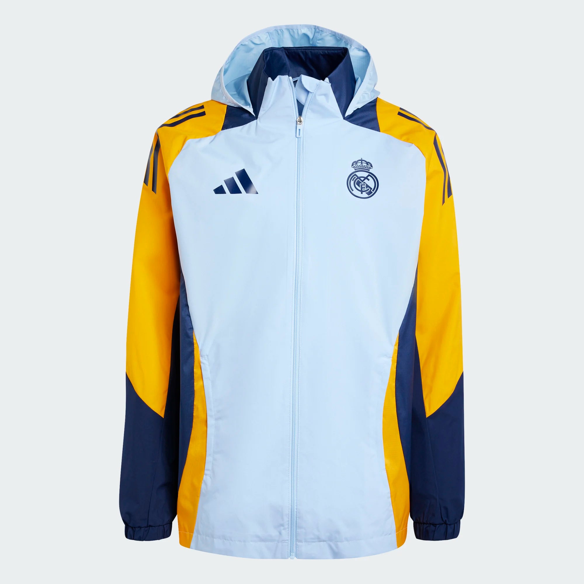 Veste Real Madrid All Weather Tiro 24 2024/25 Bleu