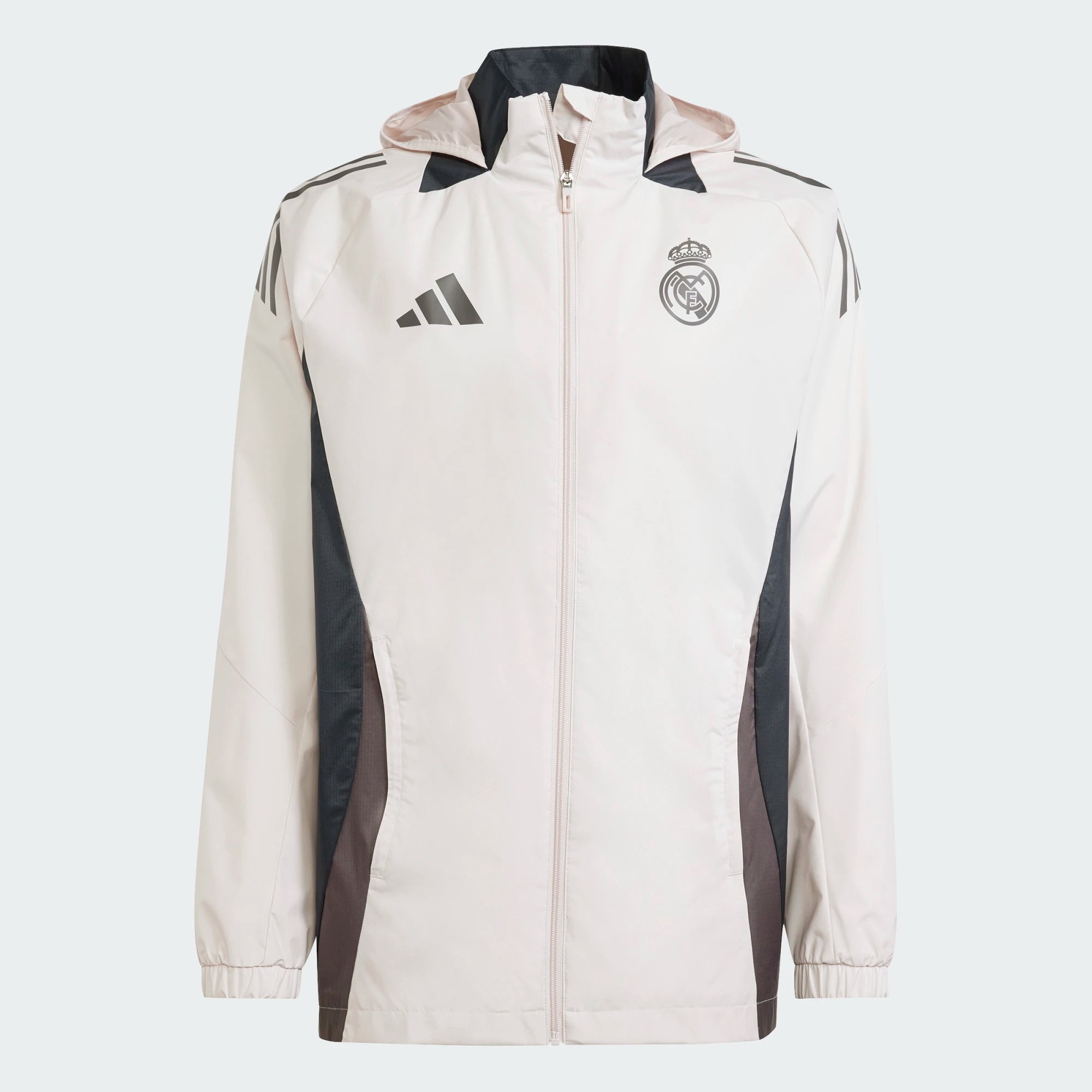 Veste Real Madrid All Weather Tiro 24 Homme 2024/25 Beige