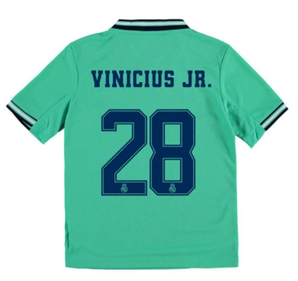 Vinicius Junior Real Madrid Youth 19/20 Third Jersey