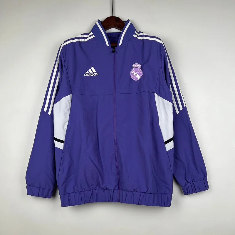 23∕24 Windbreaker Real Madrid Purple S-XXL(F8A0)