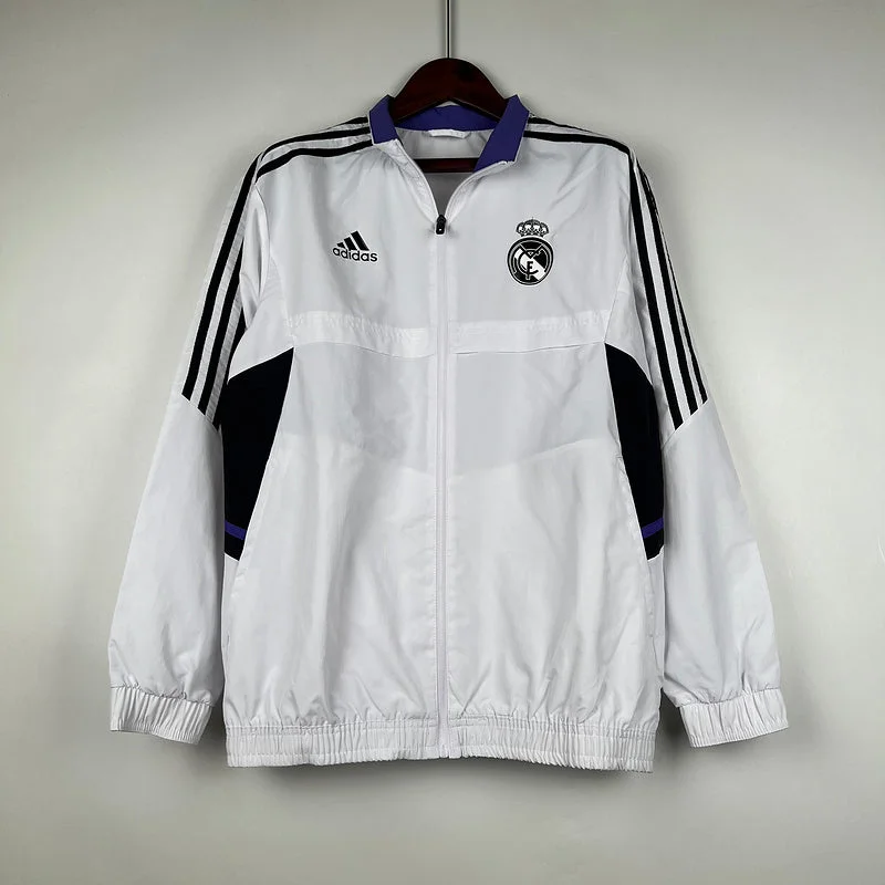 23∕24 Windbreaker Real Madrid White S-XXL(D3C0)