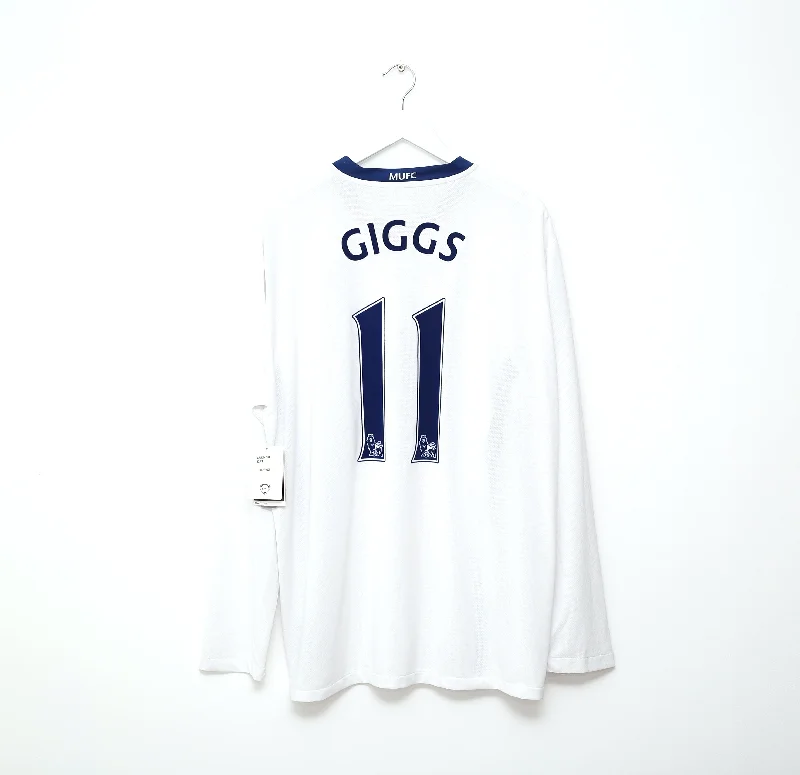 2008/10 GIGGS #11 Manchester United Vintage Nike LS Away Football Shirt XXL BNWT