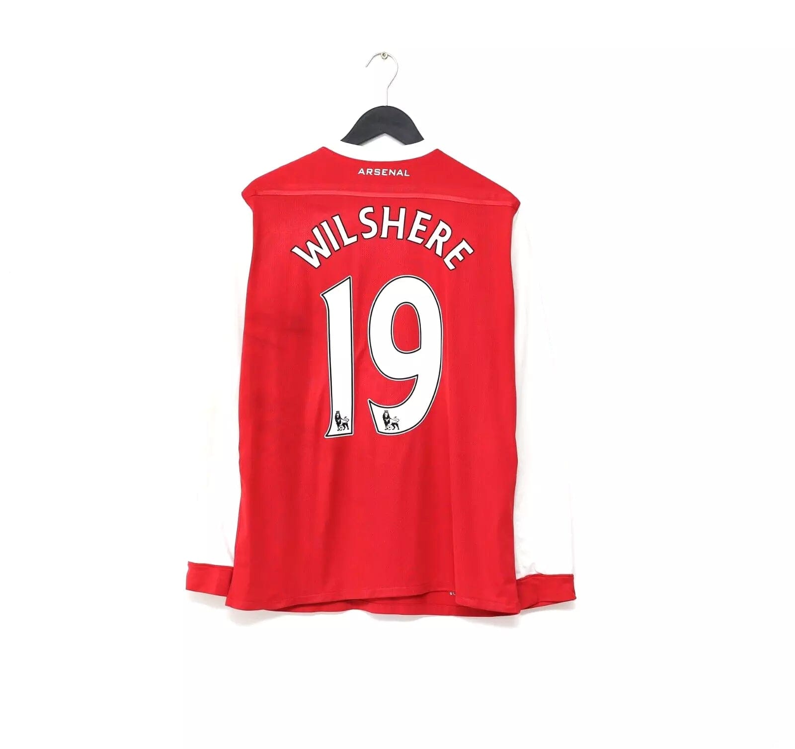 2010/11 WILSHERE #19 Arsenal Vintage Nike L/S Home Football Shirt (M)