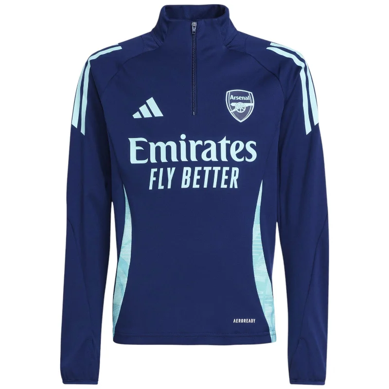 adidas Arsenal 2024/25 Quarter Zip Long Sleeved Kids Training Top