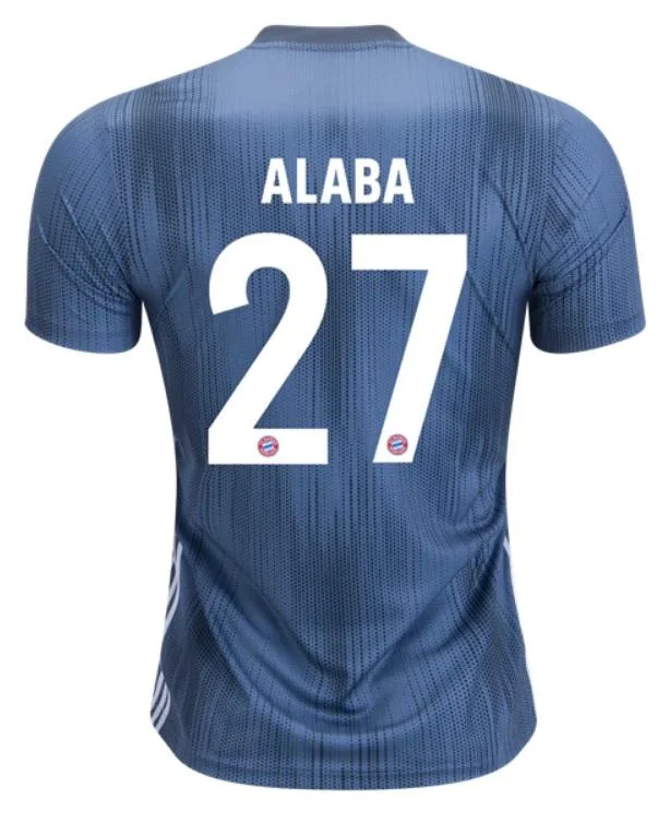 Alaba Bayern Munich 18/19 Third Jersey