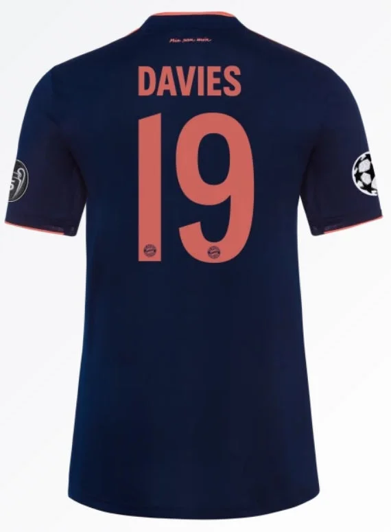 Alphonso Davies Bayern Munich 19/20 Third Jersey