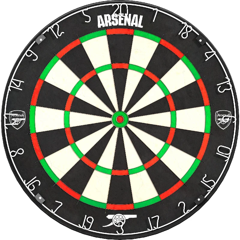 Arsenal FC Dartboard - Professional Level - Official Licensed - The Gunners - Mono Crest